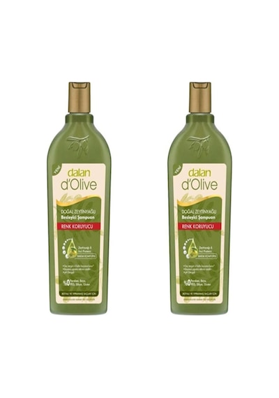 2 Adet D Olive Zeytinyağlı Renk Koruyucu Şampuan 400 Ml