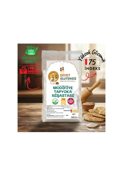 Glutensiz Modifiye Tapyoka Nişastası 500 G