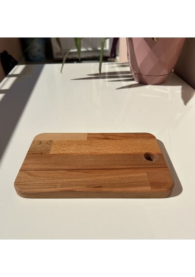Montessori Kayın Doğrama Tahtası Ve Bıçağı 2'li Set Ahşap