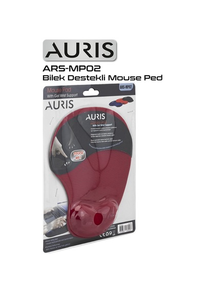 Auris Mp02 Kaymaz Taban Bilek Destekli Mouse Pad -