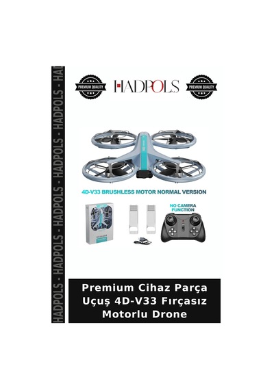 Premium Cihaz Parça Uçuş 4d-v33 Fırçasız Motorlu Drone