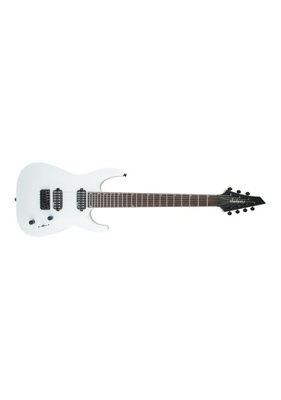 Jackson 2910113576 Js Series Dinky Arch Top Js32-7 Dka Ht 7 Telli Elektro Gitar Snow White Amaranth Klavye, 26.5 İnç Skala Ve Sabit Köprü