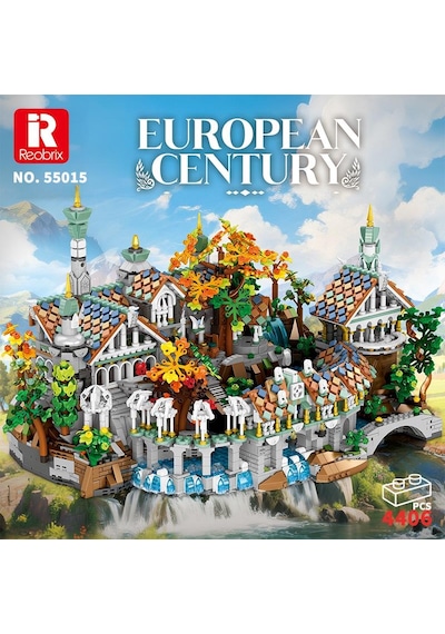 Reobrix 55015 Yüzüklerin Efendisi Ayrıkvadi Duskvale Sanctum The Lord Of The Rings Yaratıcı Yapı Blok Seti Building Blocks - 4406 Parça