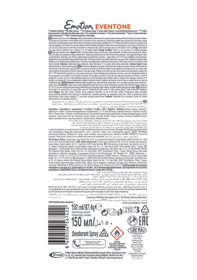 Serum Boost Cilt Tonu Eşitleyici Kadın Sprey Deodorant Alüminyum&alkol İçermez 3x150 Ml