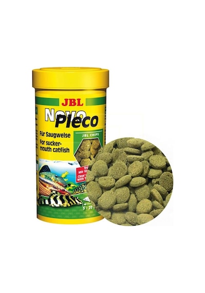 Jbl Novo Pleco Vatoz için Tablet Yem 500 G Kovadan Bölme