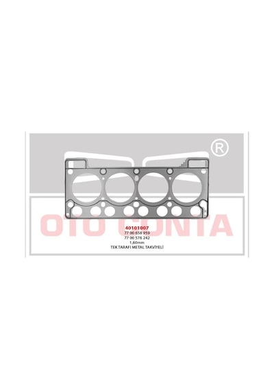 Otoconta 40101007 Silindir Kapak Contasi 7701348119