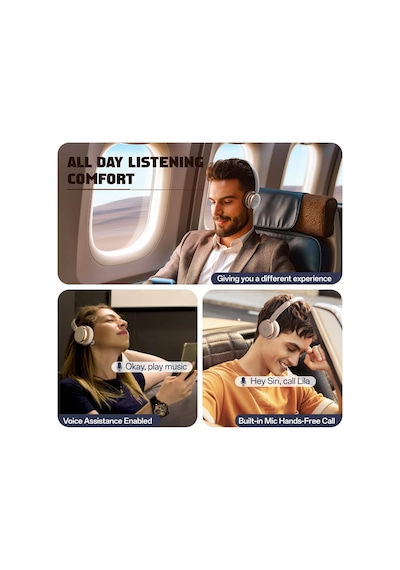 Weofly Nova Aktif Gürültü Önleyici Anc Bt 5.4 Bluetooth Kablosuz Kulak Üstü Kulaklık