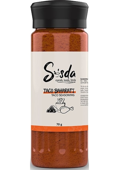 Sosda Taco Baharatı Tuzluk Serisi 70 G