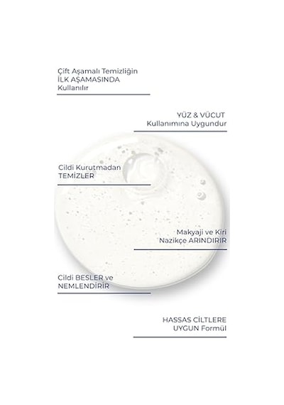 Cosmed Cleansing Oil Refill, Yüz Ve Vücut İçin Yağ Bazlı Temizleyici, 400 Ml