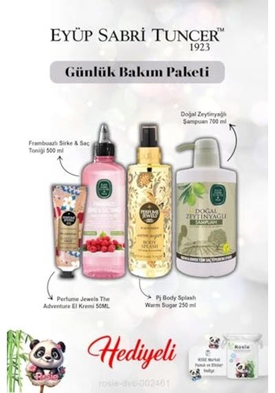 Warm Sugar Vücut Spreyi, Zeytinyağlı Şampuan, The Adventure Dream Krem, Frambuaz Tonik Ve Rosie Diğer