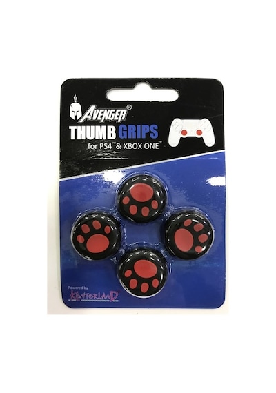 Kontorland PS4 Uyumlu Ps3 Analog Koruyucu Lastik 4 Lü Patili