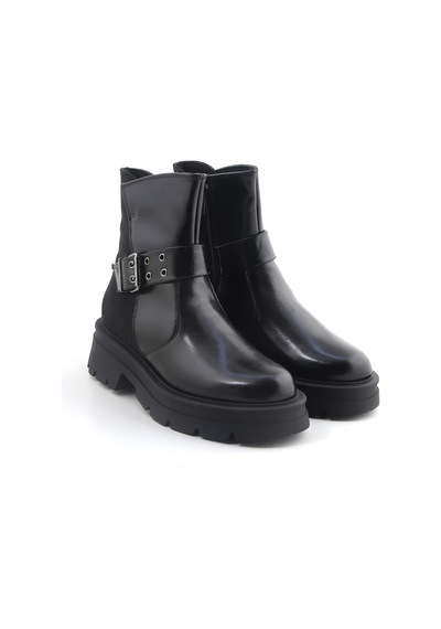Bot Kadın 9p5461ry Comart 5461 Vitello Ry Nero Siyah