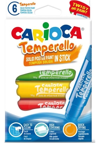 Carioca Temperello Stick Poster Boya Kalemi 6 Renk