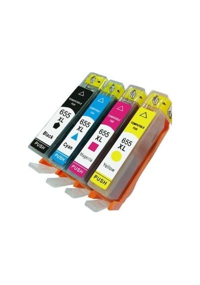 Hp Deskjet Ink Advantage 4615 655xl 4 Renk Uyumlu Kartuj