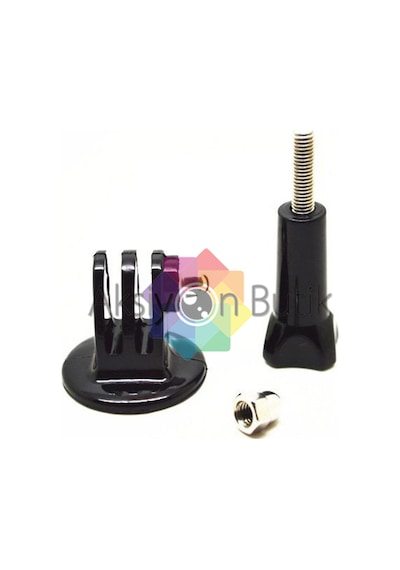 Aksiyon Kameralar için Sabitleme Vidası + Monopod Adaptörü
