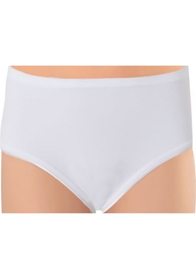 Hmd 1410x6 Kız Çocuk 6'lı Slip Külot-beyaz Beyaz