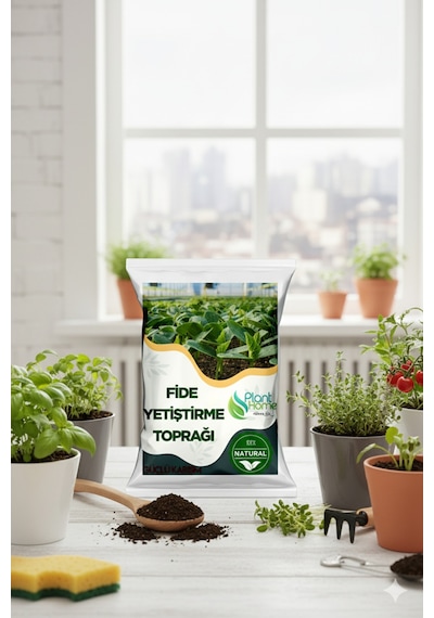 Fide Yetiştirme Toprağı 10 Litre Tohum Çimlendirme Harcı - Organik Ürün İçerği Diğer