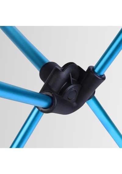 Funky Chaırs Ultralight 900 Gr Alüminyum Katlanır Kamp Sandalyesi - Mavi Siyah