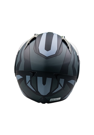 Helmets JK20 - 902 Çene Açılır Güneş Vizörlü Motosiklet Kaskı Gri Mavi