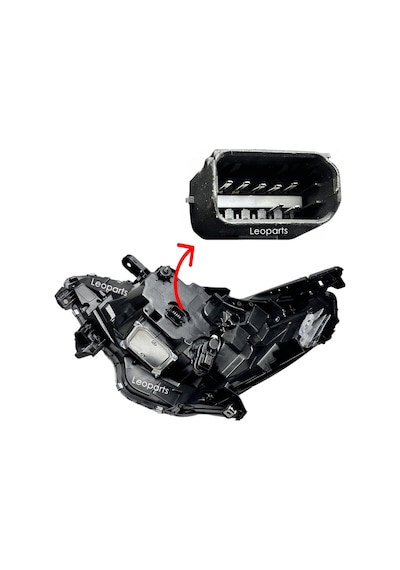 Leoparts Renault Clio 5 Far Lambası Sağ Ledli / Icon Paket 2021-2024 260107933r