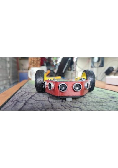 Arduino Labirent Çözen Robot 3d Baskısı