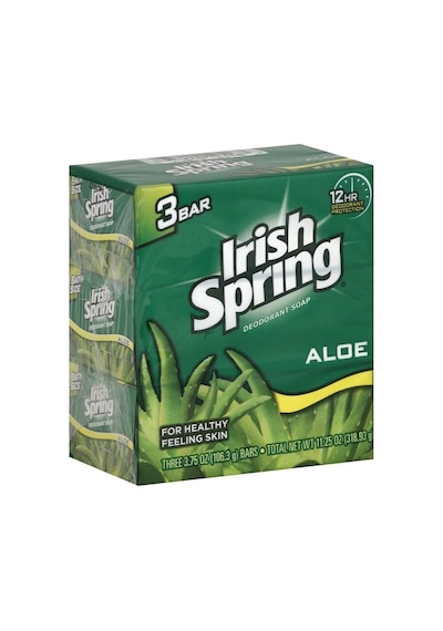 Irish Spring Aloe Sabun 3lü Paket Acı Badem