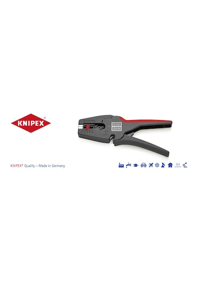 Knıpex Otomatik Kablo Sıyırma Pensesi 195 Mm 1242195