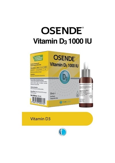Vitamin D3 Damla 20 Ml