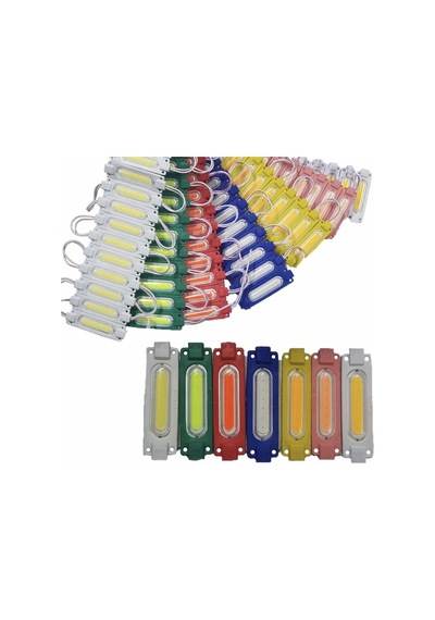Cob Led Modül Lensli 2 W 12 V Mavi 10 Adet