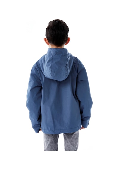 Benitto Kids Erkek Çocuk Kapüşonlu Mevsimlik Yağmurluk 51366 Mavi
