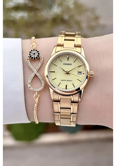 Casio Csgnct145 Kadın Kol Saati Altın