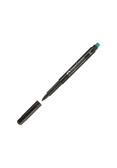 Faber-Castell 1525 Multimark Permanent Asetat Kalem M Siyah