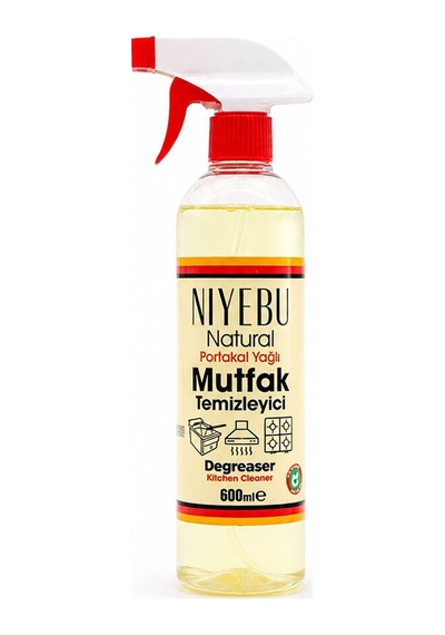 Niyebu Portakal Naturel Mutfak Temizleyici - 600 Ml- 12'li Paket