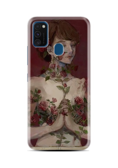 Samsung Galaxy M21 / M30s Uyumlu Kılıf Desen Baskılı Silikon Name-.2015.jpg Renk59 Renk59