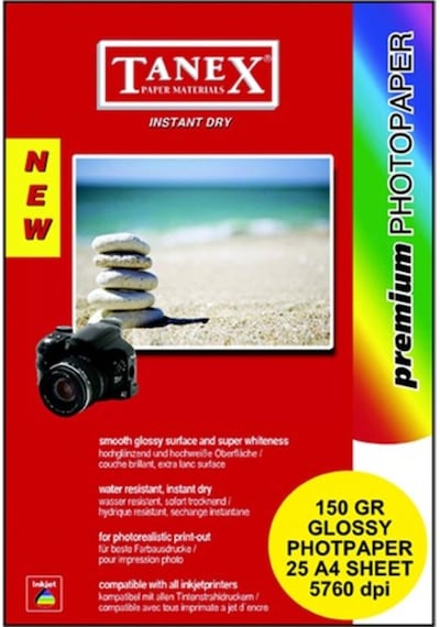 Tanex Fotoğraf Kağıt A4 150Gr A-4
