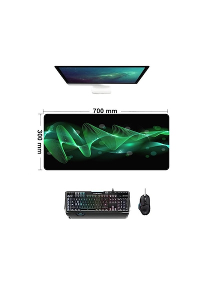 Concord Mp-707 Desenli Oyuncu Mouse Pad 30-70-0.3 Cm