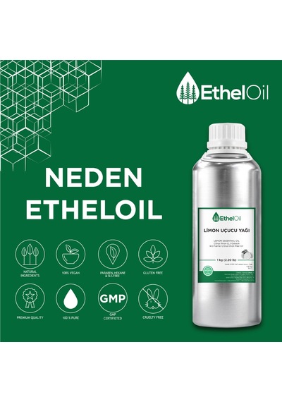 Etheloil Limon Uçucu Yağı 1 KG