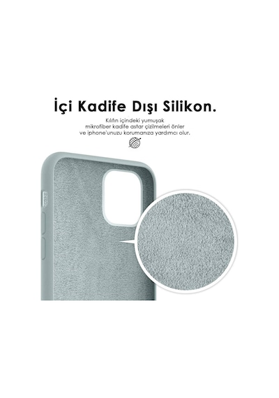 Apple Uyumlu iPhone 6s Altı Açık Liquit Lansman Silikon Mint Yeşil