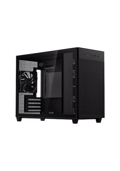 Asus Prime AP201 Micro ATX Temperli Cam Bilgisayar Kasası Siyah
