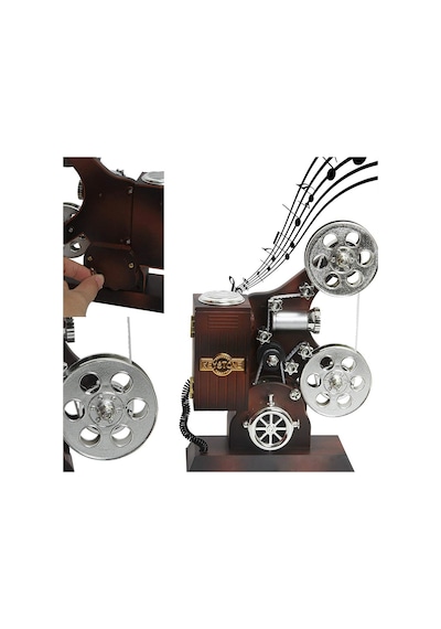 Film Makinesi Tasarımlı Müzik Kutusu