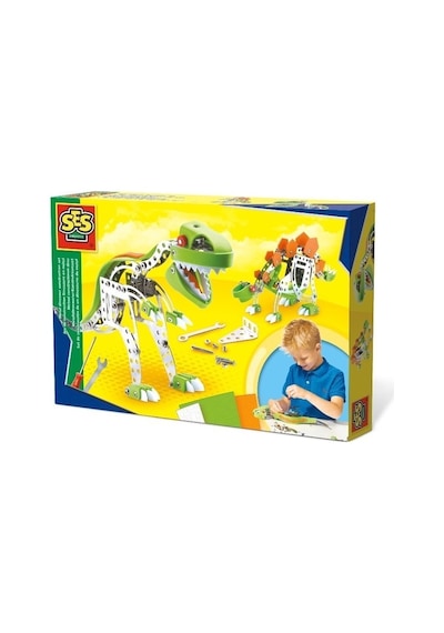 Ses Creative Metal Montaj Seti - Dinozorlar