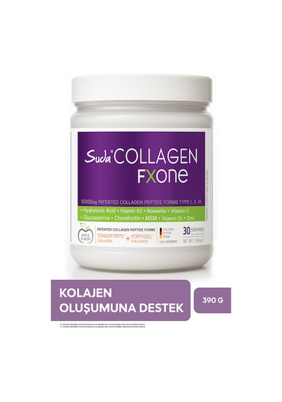 Fxone Hidrolize Kolajen,glukozamin,vitamin C,msm,boswella,eklem- Kemik Elma Aromalı 390g