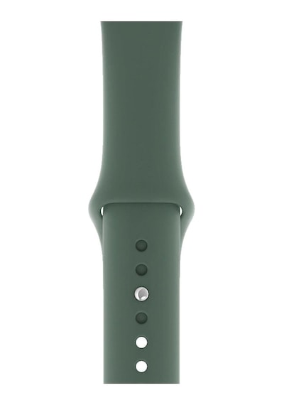 Apple Watch Seri 7/8/9/se/se2/ultra/ultra 2 Uyumlu 42/44/45/49mm Jel Silikon Spor Kayış, Haki