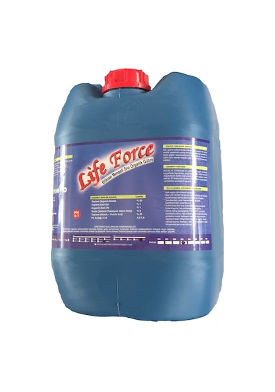 Organik Sıvı Life Force 20 KG % 100 Saf Bitkisel Humin Ve Fulvin