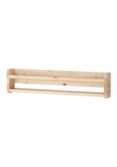 Çocuk Odası Duvar Rafı Huş Meridyendukkan 70x9x16 Cm Kitaplık-oyuncak Rafı Ahşap