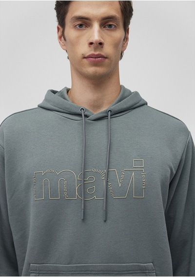Mavi - Yeşil Sweatshirt 0s10196-71577 Yeşil