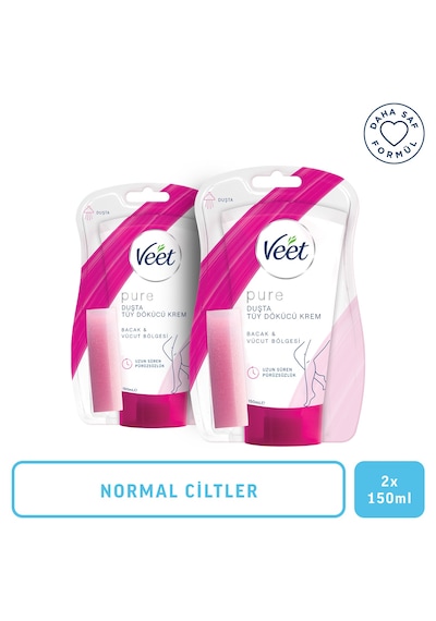 Veet Pure Duşta Tüy Dökücü Krem 2 x 150 ML