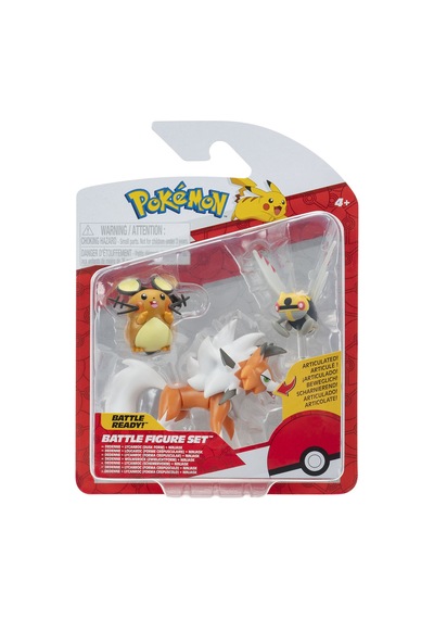 Pokemon Battle 3'lü Figür Seti Pkw4086