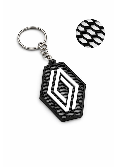 Renault Logo Anahtarlık Araç Anahtarlığı 3d Baskı Dekoratif Araba Anahtarlık