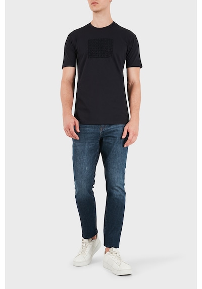 Armani Exchange Pamuklu Logolu Regular Fit Bisiklet Yaka T Shirt Erkek T Shirt Xm003044 Af21323 Ub101 Lacivert